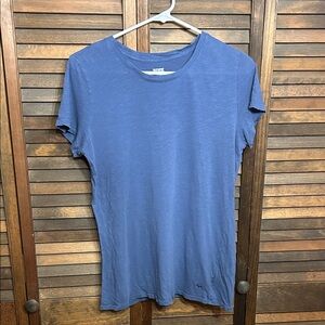 PINK Blue Crew Neck T-Shirt